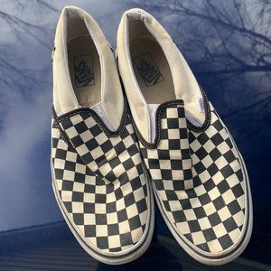 Vans classic slip on checkboard men size 11 